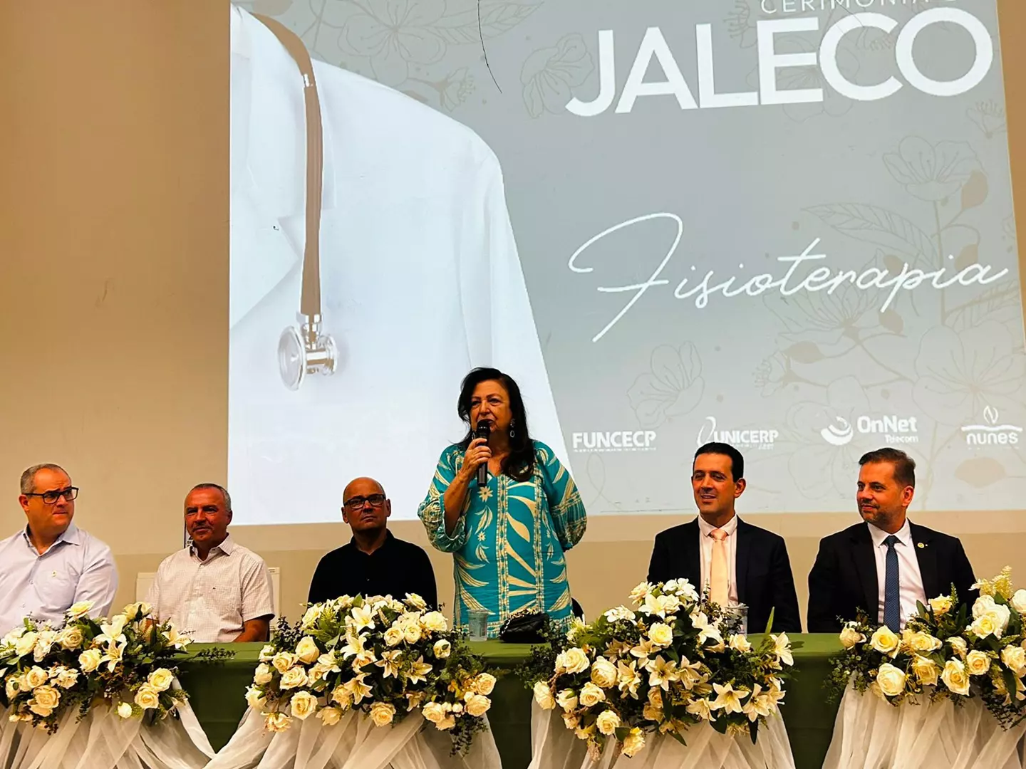 Unicerp realiza Cerimônia do Jaleco para os alunos do curso de Fisioterapia